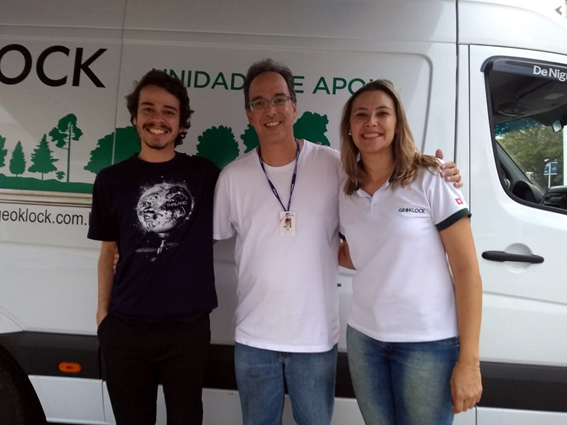 Geoklock na pós-graduação de Gerenciamento de Áreas Contaminadas