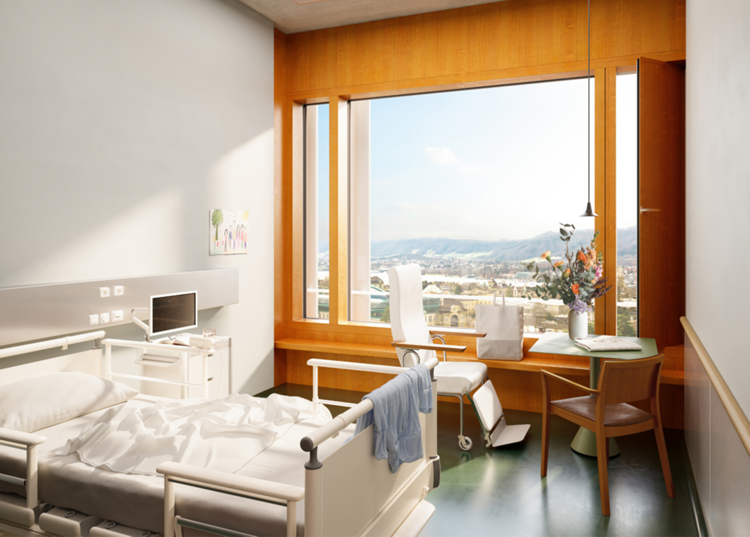 Normalpflegezimmer